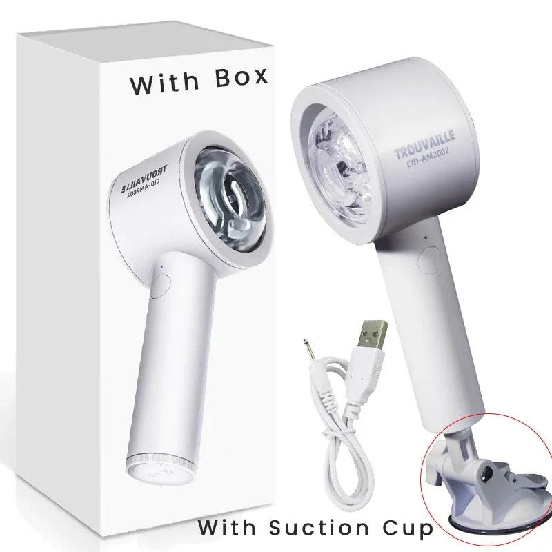 Product overview of automatic telescopic cup for ultimate pleasure experience from above