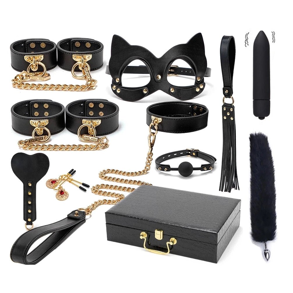 Set components arranged for display