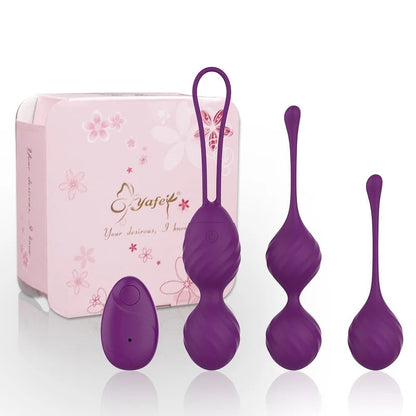 App or remote control for kegel trainer
