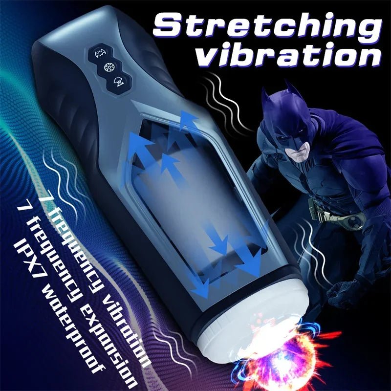 Side profile of male pleasure device