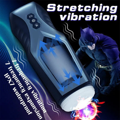 Side profile of male pleasure device