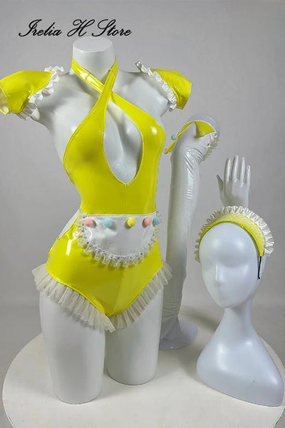 Close-up of lace, mesh, or fabric detail