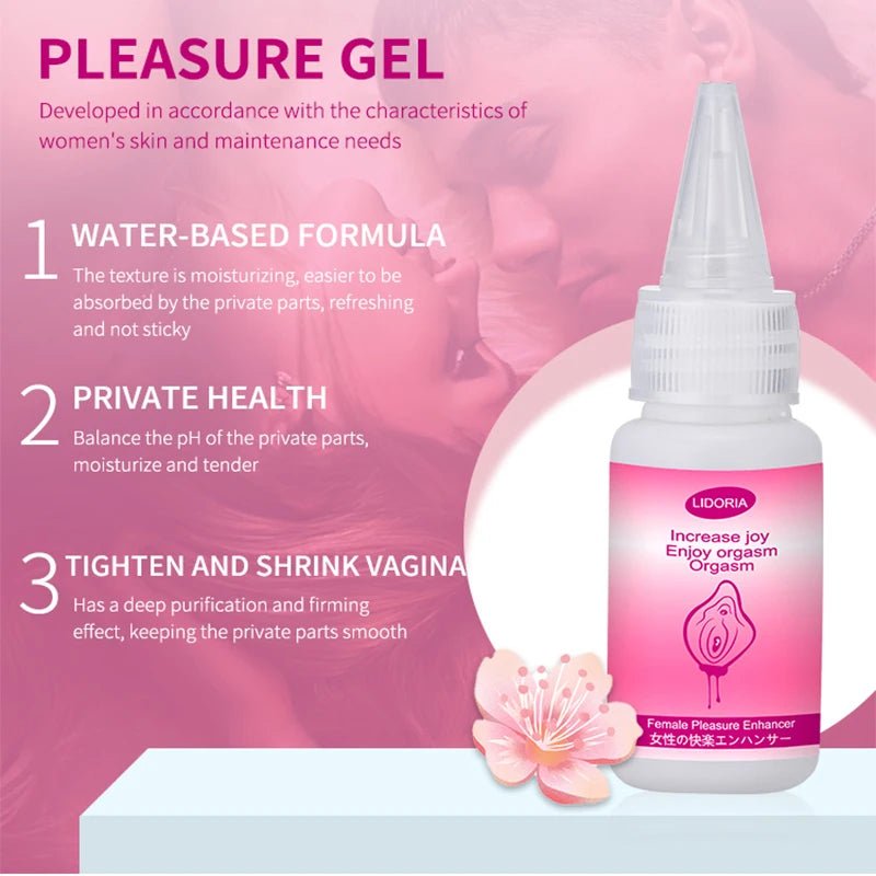 Bottle or tube of intimate lubricant   front label view