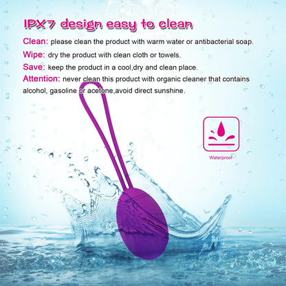 Colour and material options for kegel trainer