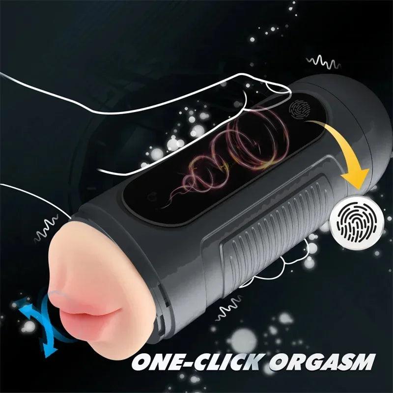 Size comparison of male pleasure device