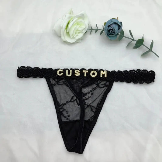 Lingerie piece shown on dress form   front view