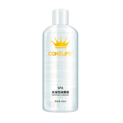 Lubricant bottle with cap detail