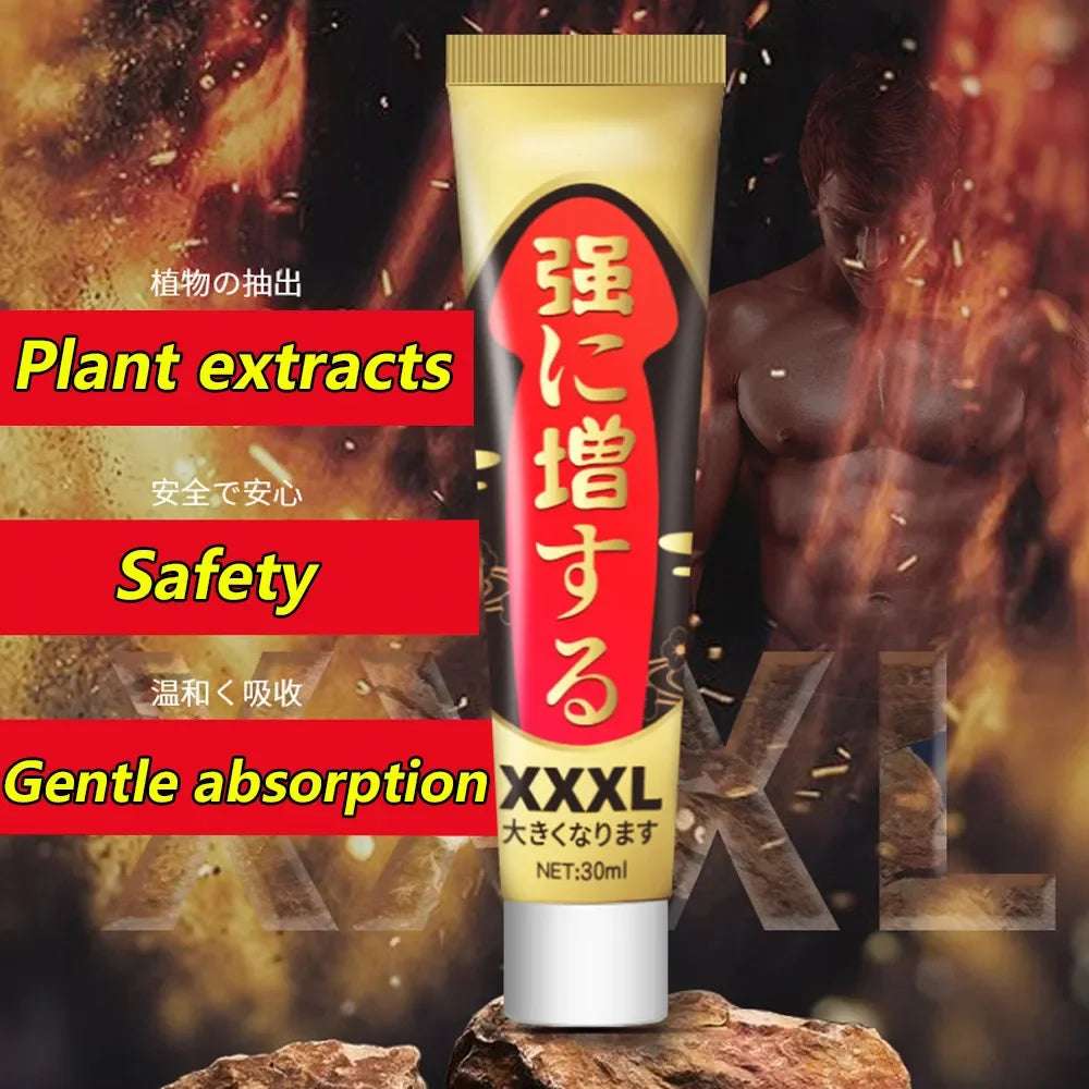 30ml Sex Lube intimate Enlargement Sexual Cream Sex Oil Delay Male Lubricant External Use Fast Effective Grow Bigger adult products