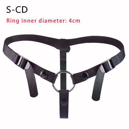 Strap-on harness   front product view