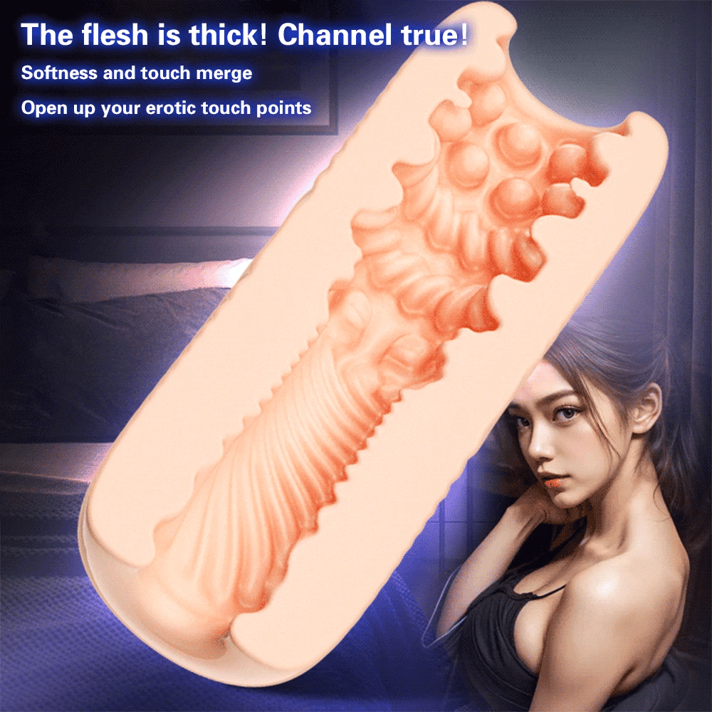Interior texture detail of male pleasure device