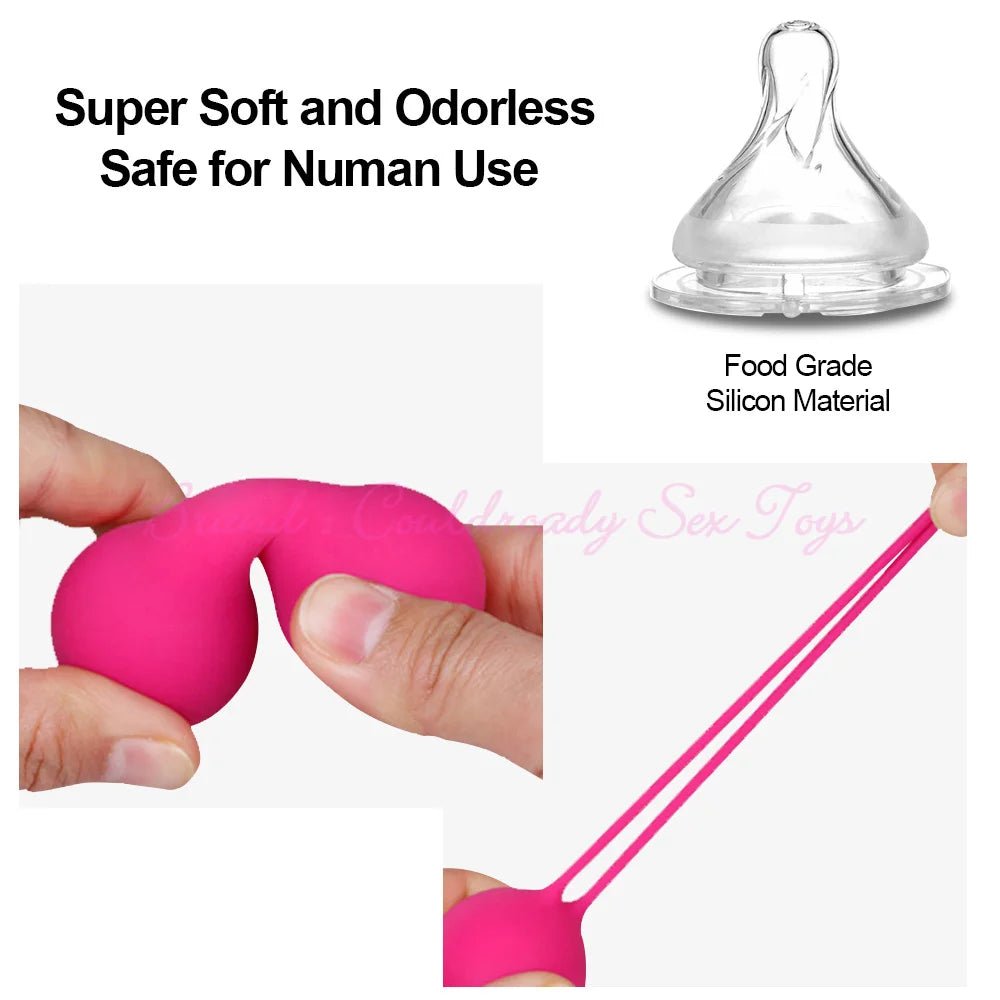 Colour and material options for kegel trainer