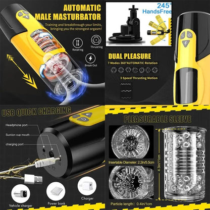 Colour or style options for male pleasure device