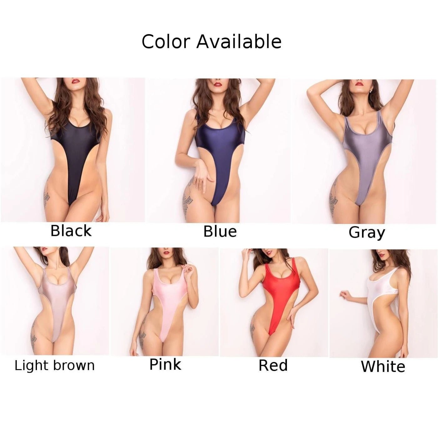 Rear view of lingerie showing back design