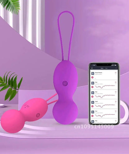 Size comparison of kegel exercise device