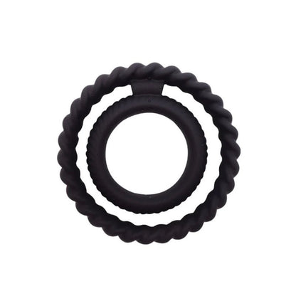 Close-up of silicone or metal ring material