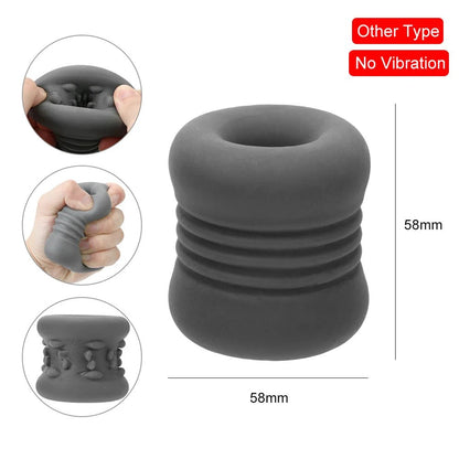 Accessories included with male pleasure device
