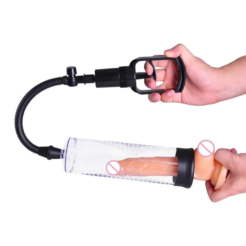 Pressure gauge on vacuum pump device