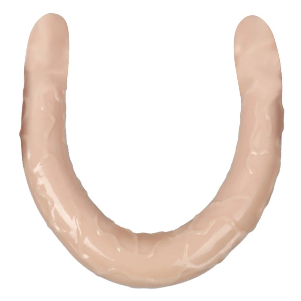 Product overview of new 44 cm long double toy for couples wellness experience from above