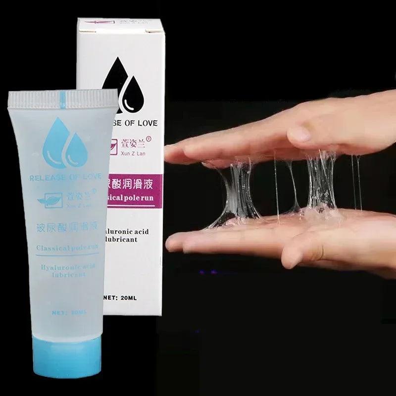 Bottle or tube of intimate lubricant   front label view