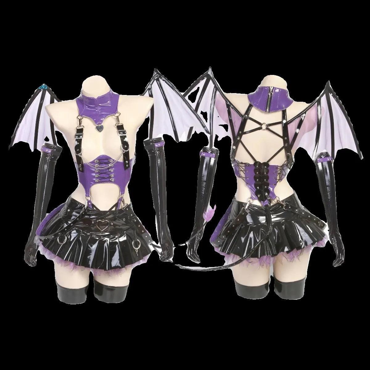 Rear view of lingerie showing back design