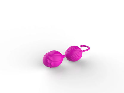 Multiple kegel ball sizes displayed together