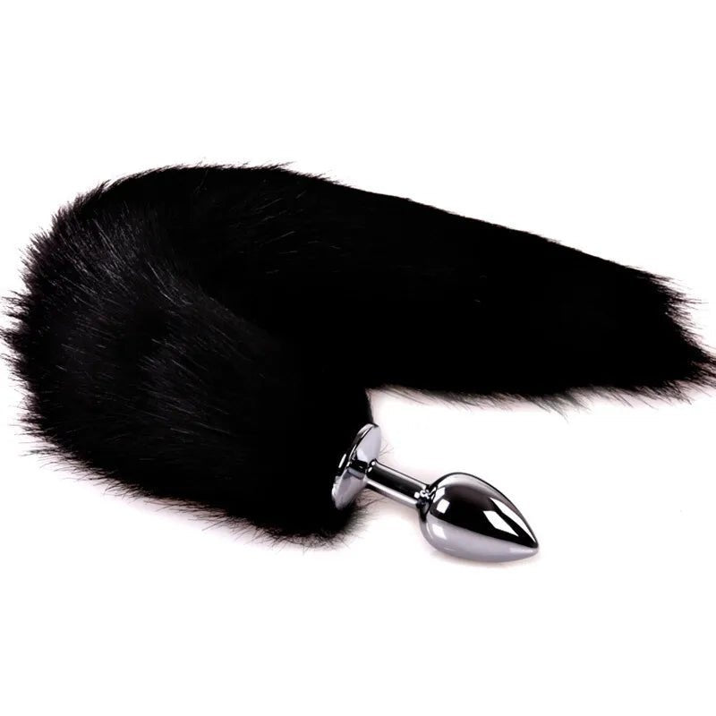 Assorted colour spread of small fox tail plugs