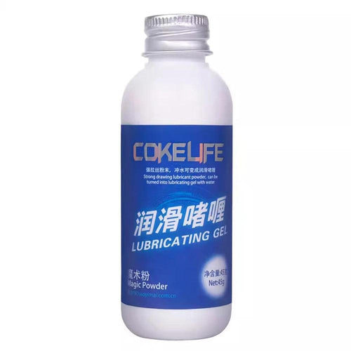 Bottle or tube of intimate lubricant   front label view
