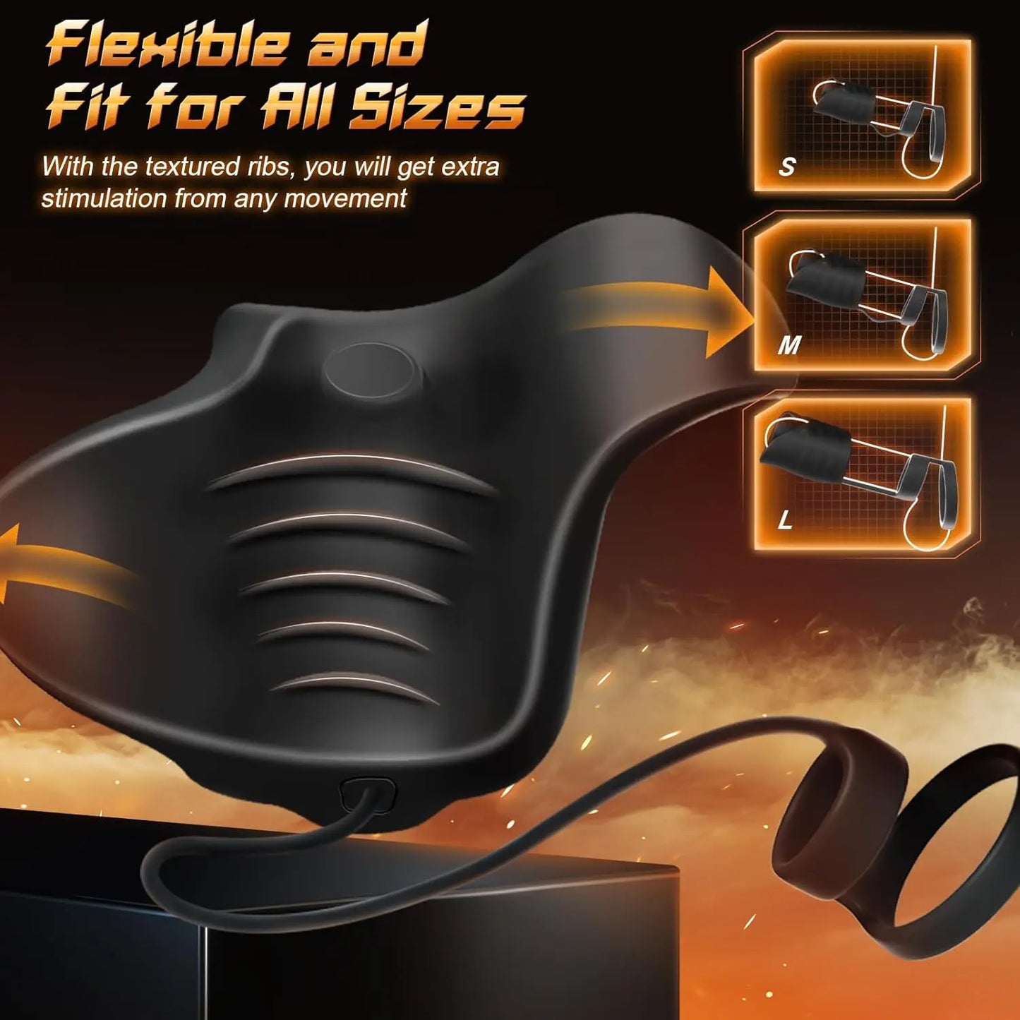 Colour and variant options available for male pleasure trainer with app remote control device for satisfaction
