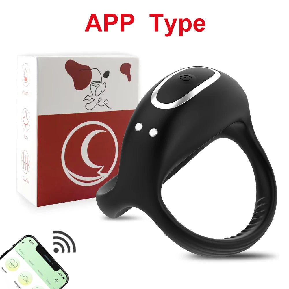 Charging port detail on vibrating ring