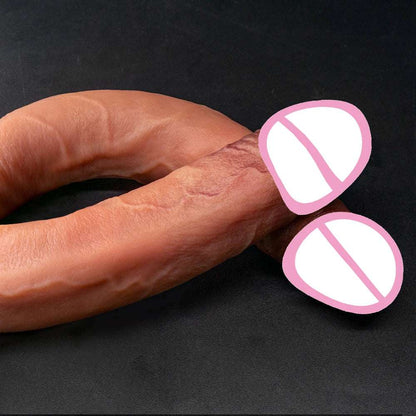 40cm flesh Double Head Dildo Long Realistic Dildo Double Ended Dildo Flexible intimate for Women pleasureor adult toys for Lesbian