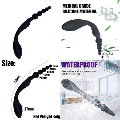 Overhead flat-lay of adult plug
