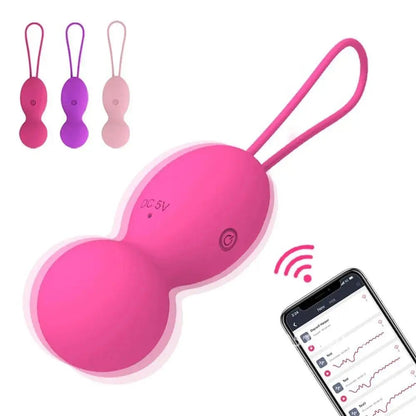 Colour and material options for kegel trainer