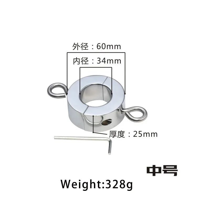 Ring with vibrator attachment detail