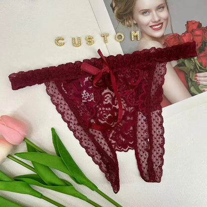 Side view of lingerie showing silhouette