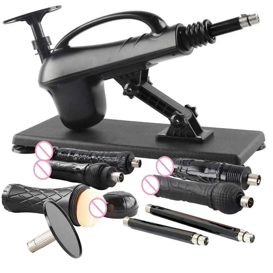 Speed control settings on pleasure machine