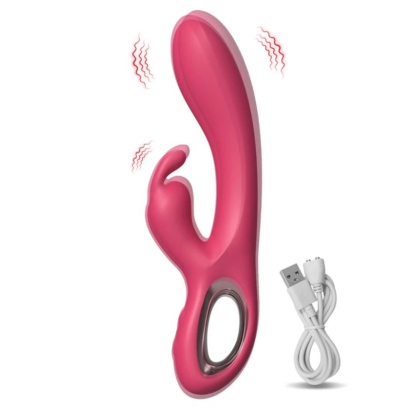 USB charging cable included with vibrator