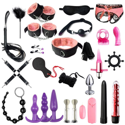 Bondage accessory   product overview on neutral background