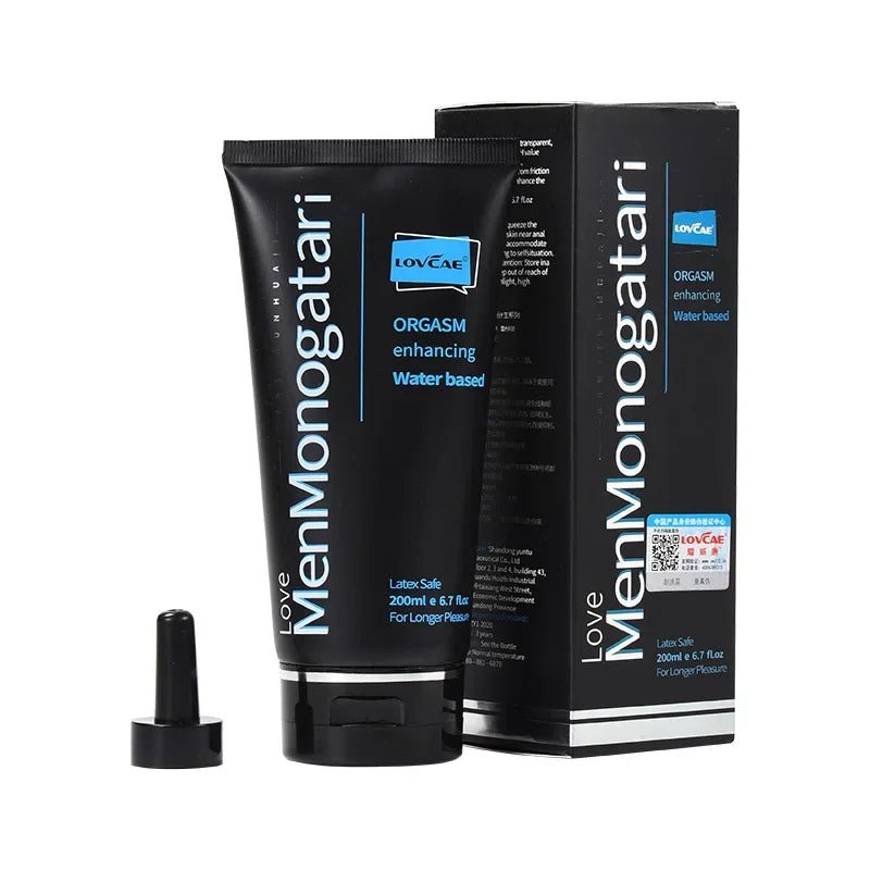 Bottle or tube of intimate lubricant   front label view