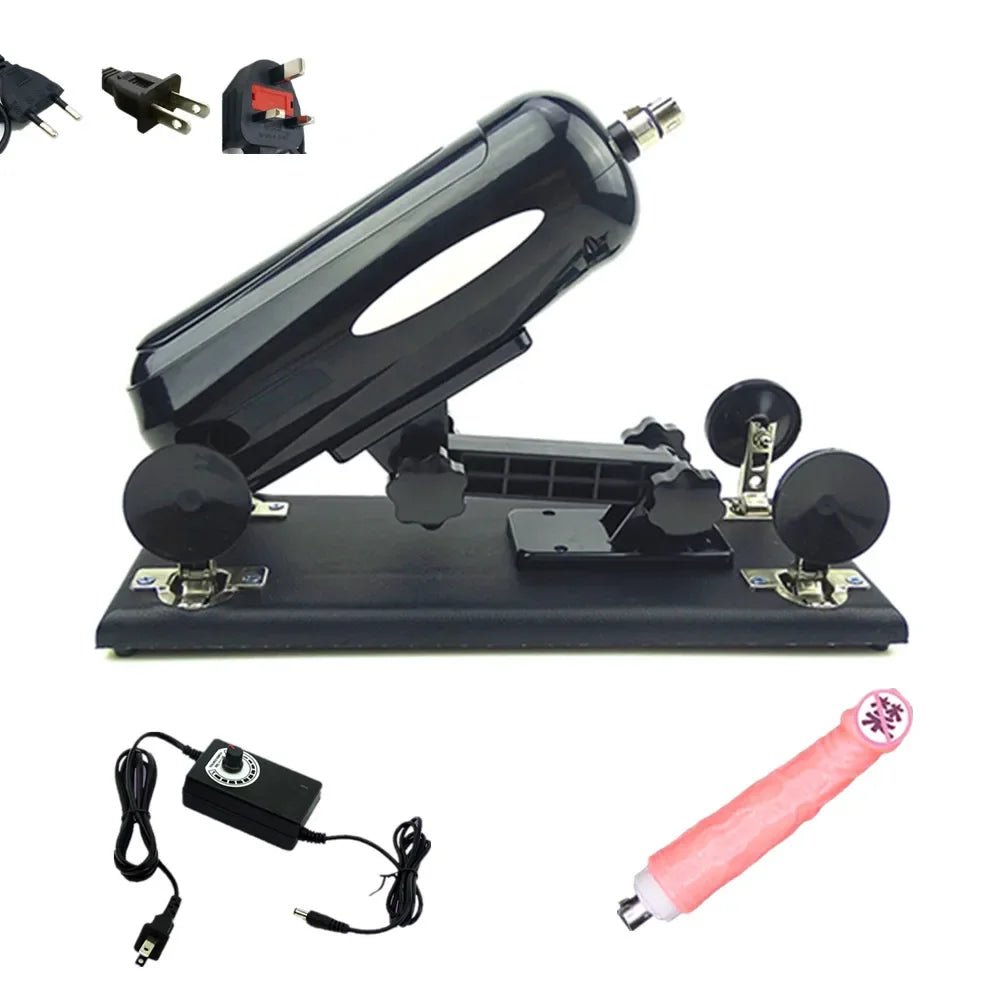 Speed control settings on pleasure machine