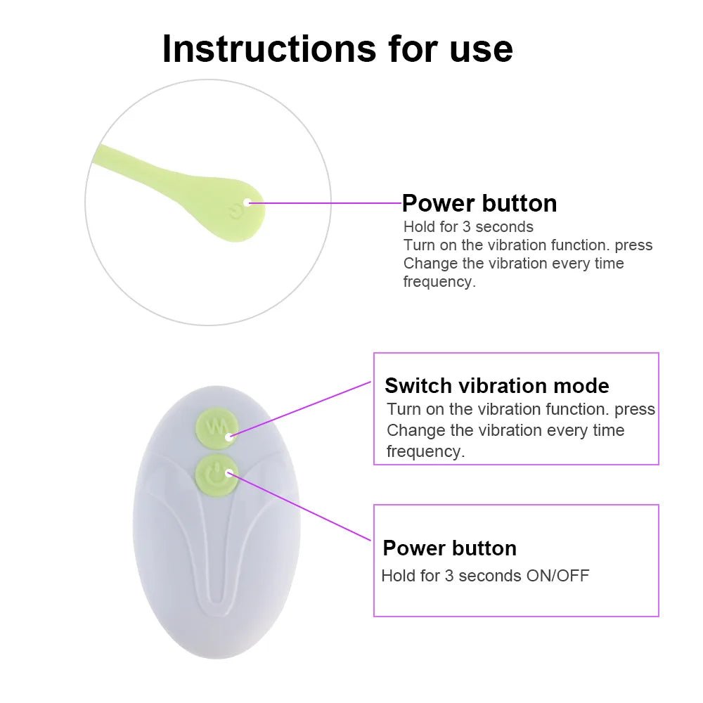 Kegel device with USB charging cable included