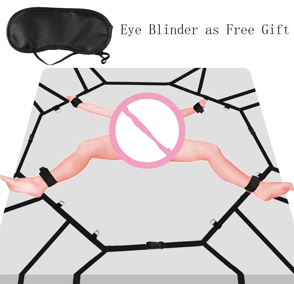 Bondage accessory   product overview on neutral background