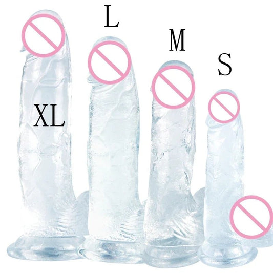 Realistic adult toy   product view on white background