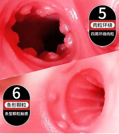 Size comparison of male pleasure device
