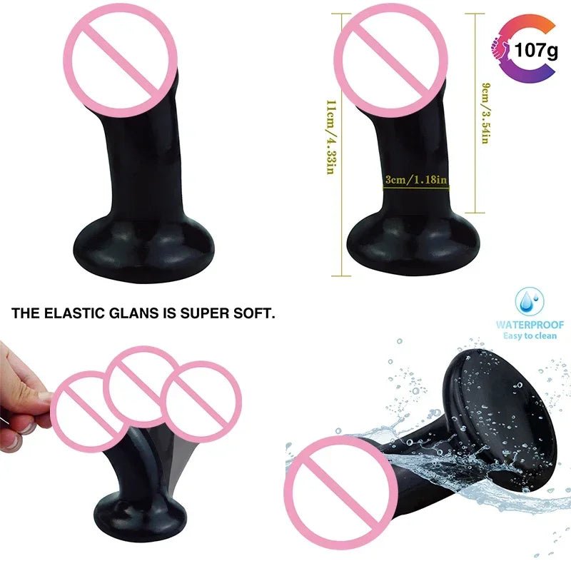 Overhead flat-lay of adult plug