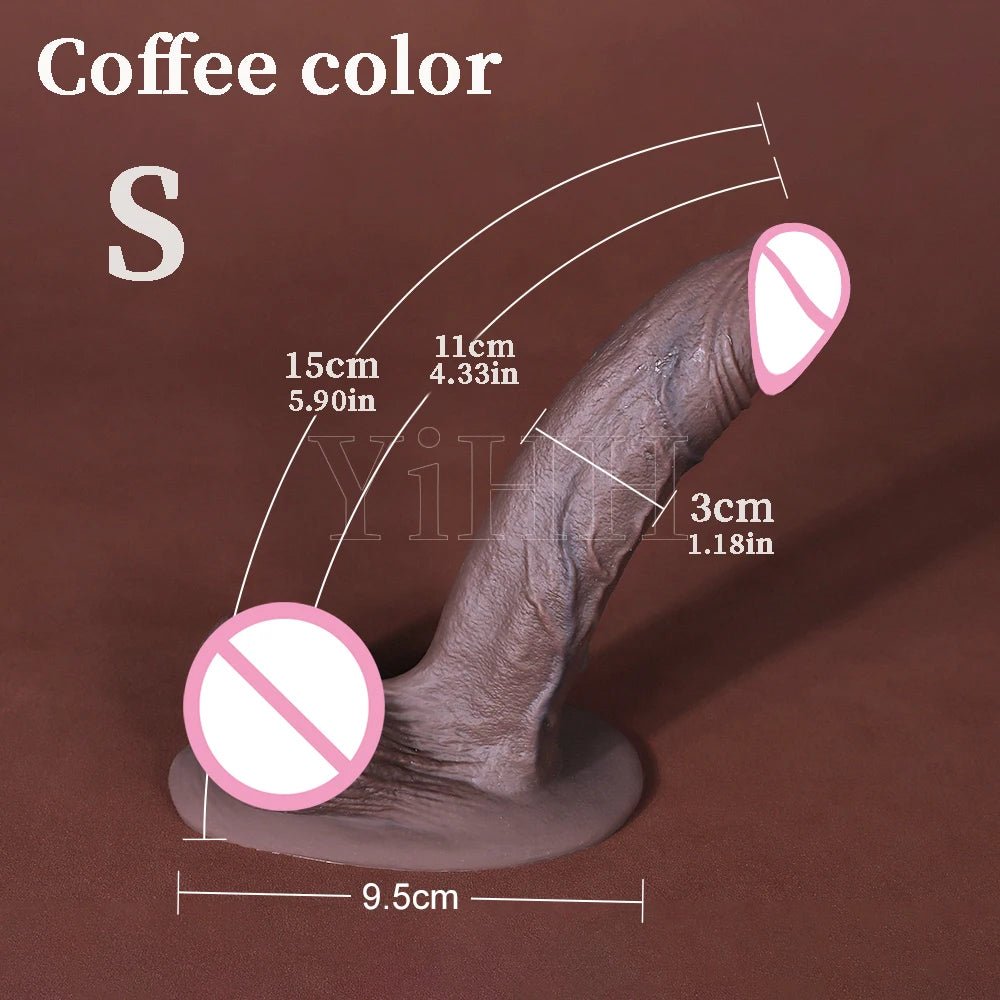 Side profile of adult toy showing full length