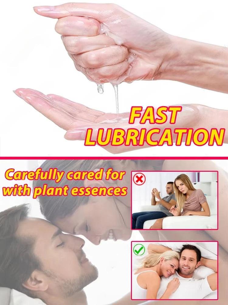 Texture and consistency of lubricant on surface