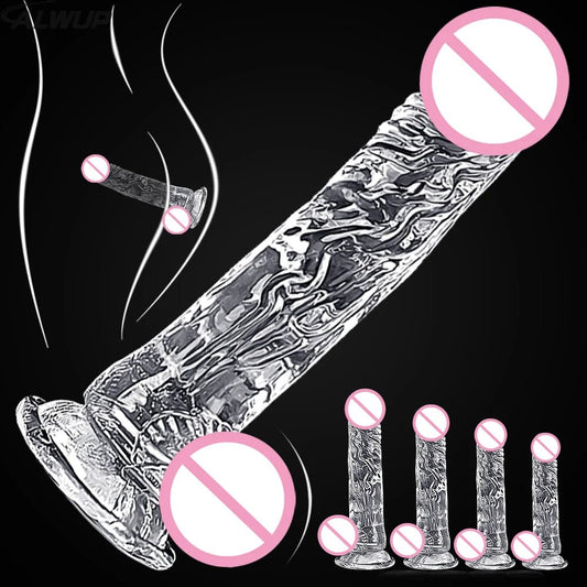 Realistic adult toy   product view on white background