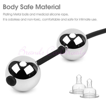 Size comparison of kegel exercise device