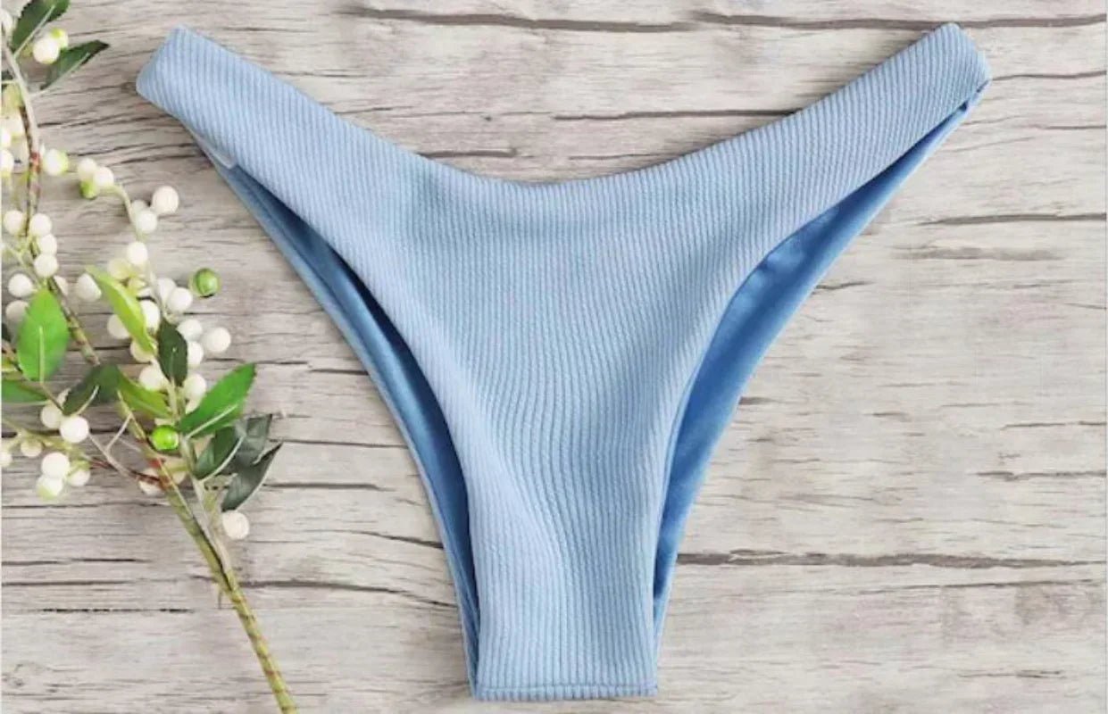 Side view of lingerie showing silhouette