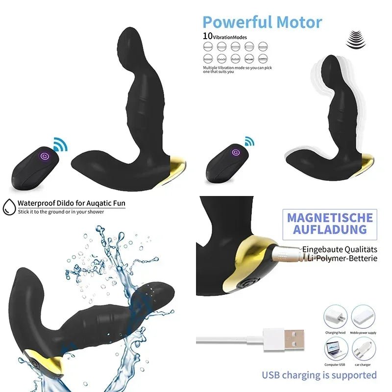 Colour options available for this adult plug